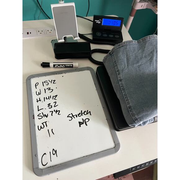 RSQ Denim Zip Front Sleeveless Dress Size Medium Denim Jean Dress Jumper - Picture 6 of 6